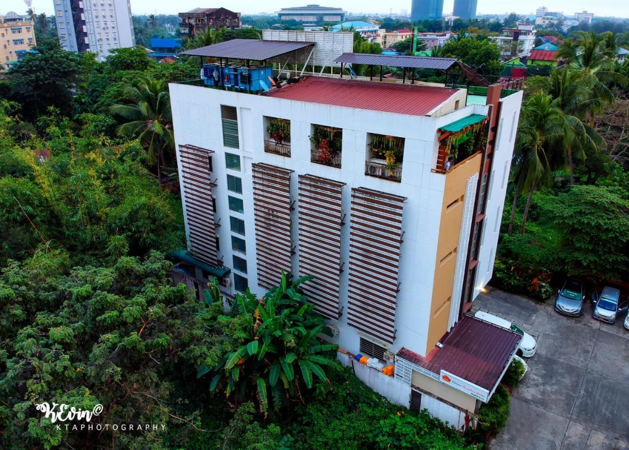 Green Paradise Hotel Yangon Extérieur photo